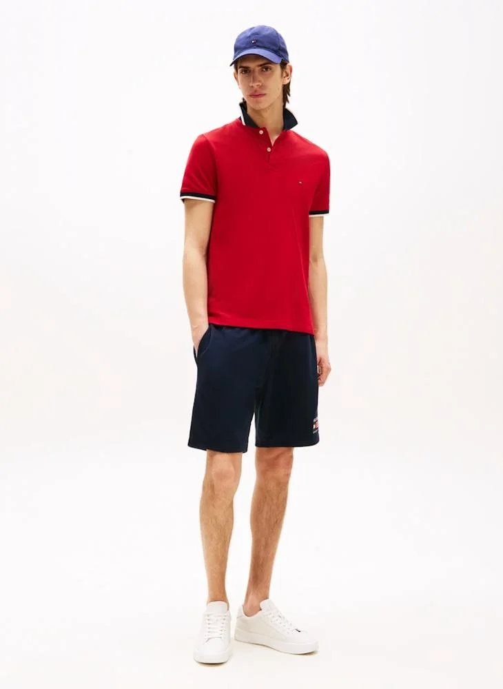 TOMMY HILFIGER Regular Fit Stretch Cotton Polo