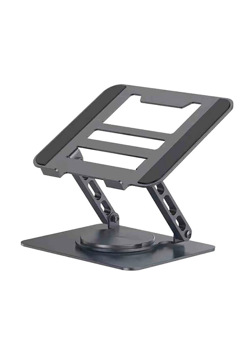 ARNOTEC Laptop Stand for Desk with 360° Rotating Base, Multi-Angle Adjustable Laptop Stands, Foldable Laptop Riser Compatible with 10 to 15.6 Inches PC Computer  - Image 2