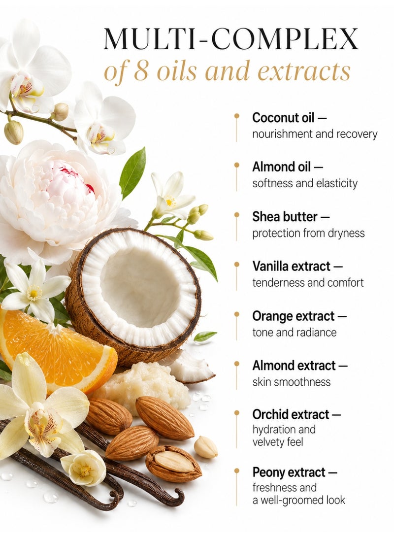 MIXIT Spa Rituals Volcanic Vanilla & Sugar Smoothing Body Scrub, Exfoliating Detox Scrub, 300g - Image 4