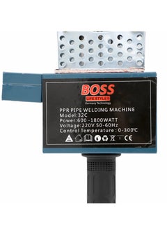 BOSS LIFE STYLE 1800W PPR Pipe Welding Machine and Pipe Cutter Set Fusion Welder Hot-Melt Plastic Welding Machine for PPR, PE, PP (20-63mm) Pipe Welder Hot Melt Plastic Welding Machine for PPR, PE, PP 20-63mm  - Image 2