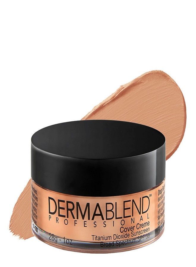 Dermablend Cover Creme High Coverage Foundation with SPF 30, 40N Golden Beige, 1 Oz. - Image 1