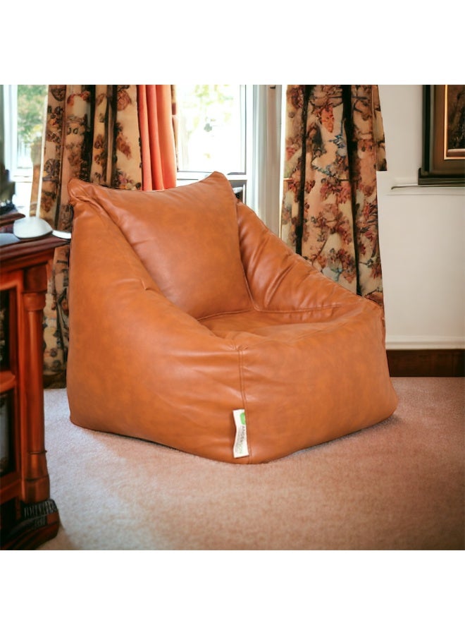 ANDERSON Grand bean bag leather brown color - Image 2