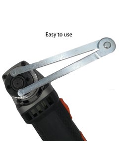 Boounyatin Universal Adjustable Angle Grinder Wrench Adjustable Pin Spanner InstallRemoval Tool for Backing Pads on Angle Grinder 4mm Silver  - Image 3