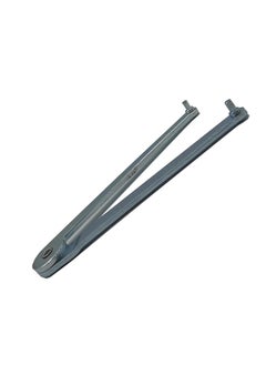 Boounyatin Universal Adjustable Angle Grinder Wrench Adjustable Pin Spanner InstallRemoval Tool for Backing Pads on Angle Grinder 4mm Silver  - Image 1