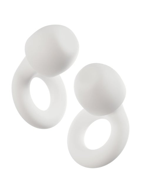 Loop Quiet 2 Ear Plugs – Ultra-Comfy Reusable Noise-Reducing Earplugs For Sleep, Deep Focus, Travel, Noise Sensitivity | Flexible Hearing Protection | Customizable Fit | 24dB (SNR) Noise Reduction