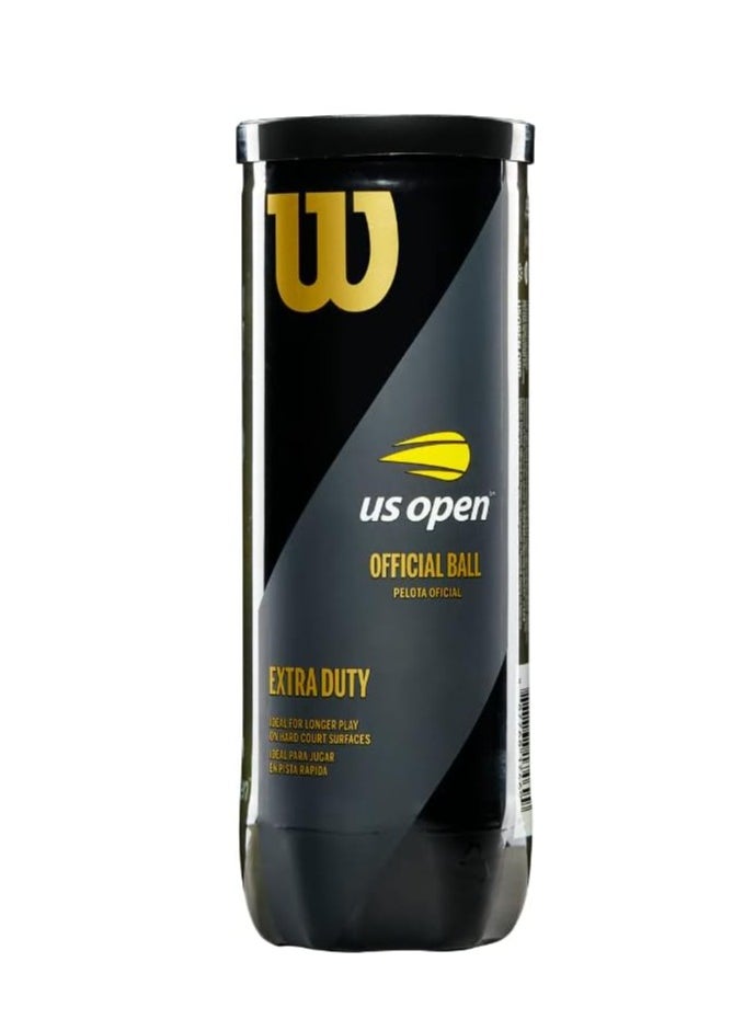 Wilson Wilson US Open Extra Duty Tennis Ball 3 Ball Can  - Image 1