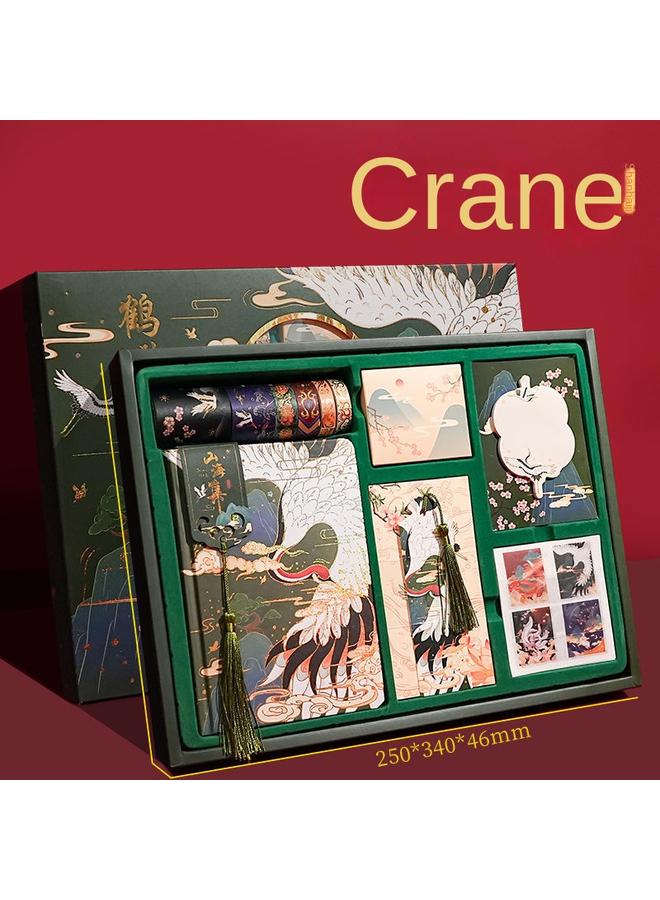 Bluejw Guochao Nine-color Deer Guofeng Handbook Dunhuang Feitian Antique Commemorative Suit Fengshou Handbook Birthday Gift - Image 1