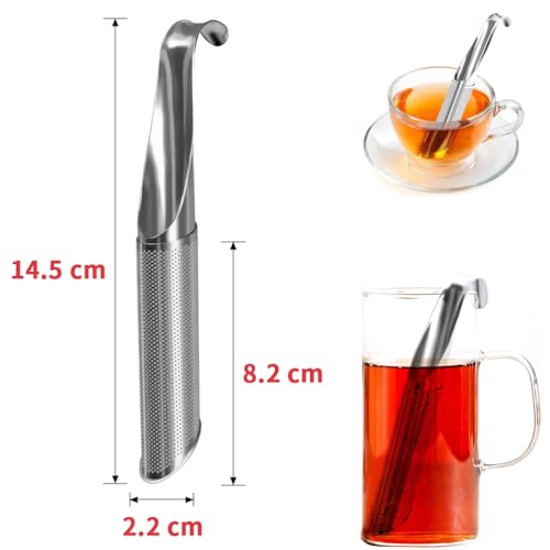 ANZAILALA Tea Strainer Stainless Steel Tea Infuser for Dust Tea Green Tea Filter Infuser - Image 4