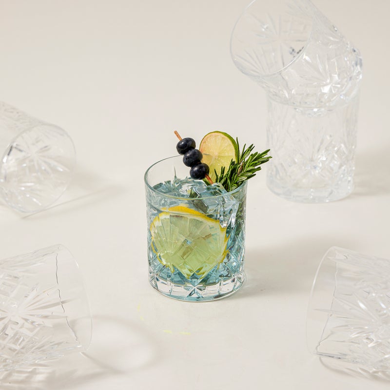 RCR transparent crystal glassware 6 pcs set - Image 1