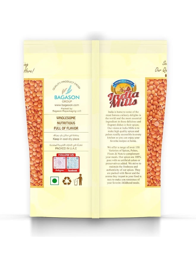 INDIA MILLS Masoor Dal 500g - Image 2