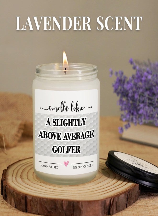 Hakumata Funny Fathers Day Golf Gifts for Men Dad Husband, Golf Birthday Gifts for Him, Mens Golfing Gift, Golfing Accessories for Golfers Stuff Christmas Fathers Day Ideas Decor, Lavender Scented Candle 7oz - Image 3