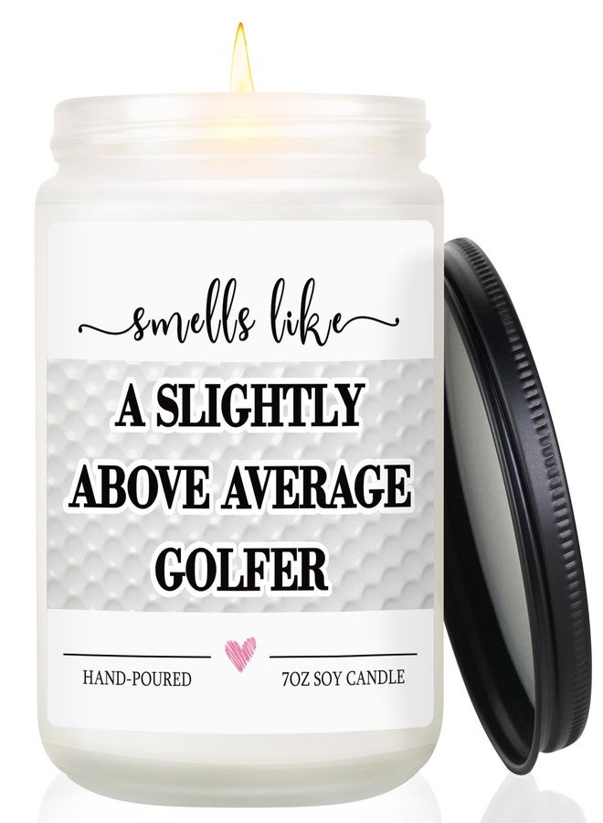 Hakumata Funny Fathers Day Golf Gifts for Men Dad Husband, Golf Birthday Gifts for Him, Mens Golfing Gift, Golfing Accessories for Golfers Stuff Christmas Fathers Day Ideas Decor, Lavender Scented Candle 7oz - Image 1