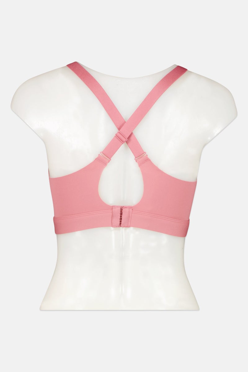 Adidas سوتيان رياضي للنساء، وردي قديم - Image 2