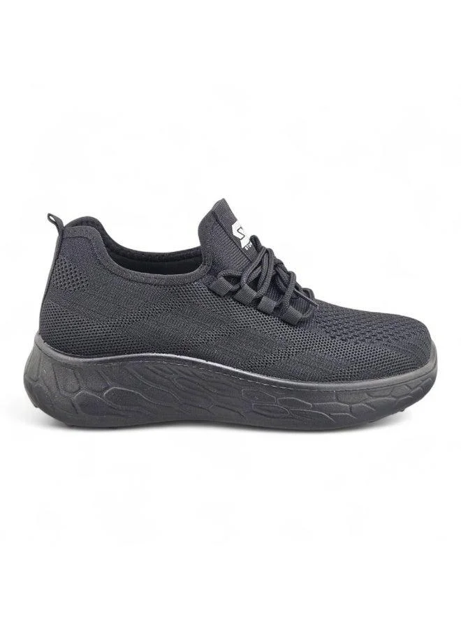Stone Lightweight Knitted Sneakers