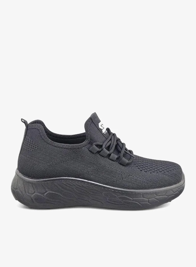 Stone Lightweight Knitted Sneakers