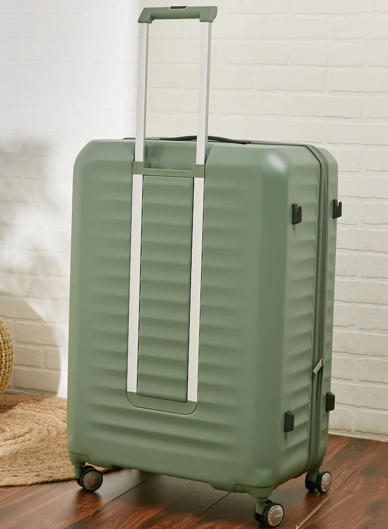 AMERICAN TOURISTER Frontec Spinner 79 Cm Large Expandable Suitcase Luggage Trolly Bag