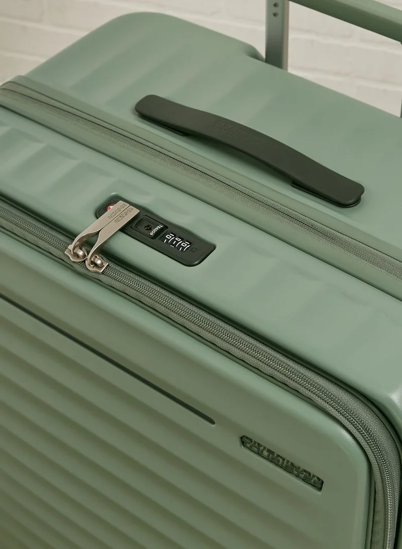 AMERICAN TOURISTER Frontec Spinner 79 Cm Large Expandable Suitcase Luggage Trolly Bag