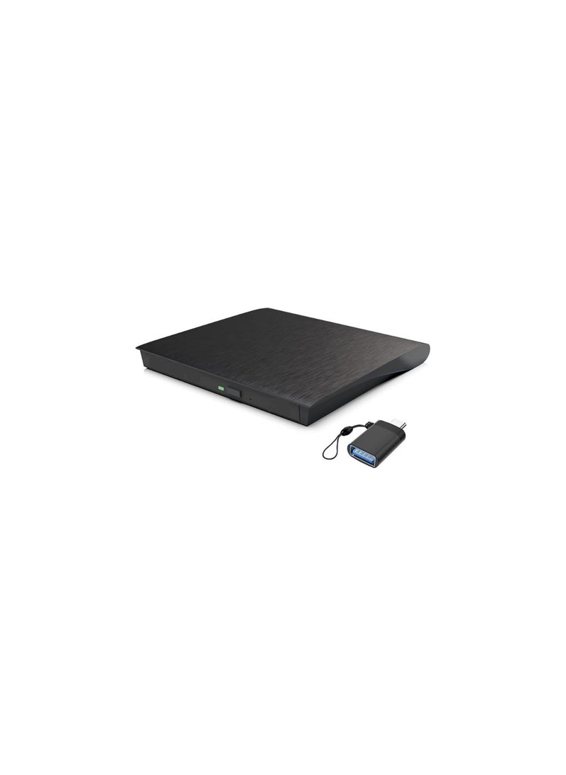 Generic External 3D Blu-ray DVD Drive Burner, Portable USB 3.0 & Type-C Blu-ray 6X Slim BD CD DVD Player Writer for Laptop, Desktop, Windows, MacOS, Linux  - Image 1