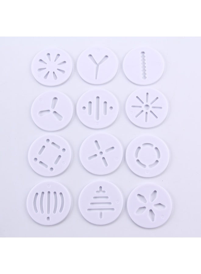 Cookie Press Tool – Cookie Press Set with 12 Discs & 6 Icing Tips, Includes Mini Cookie Cutters, Ideal for DIY Baking & Decoration - Image 3