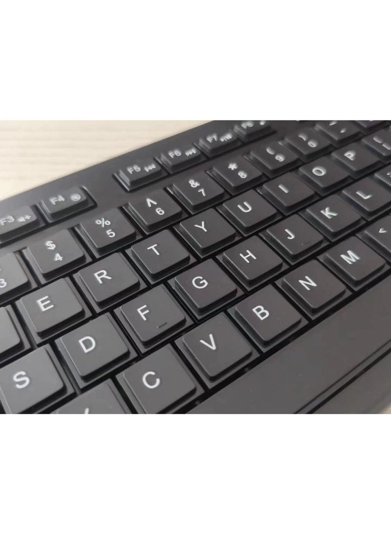 مجموعة لوحة مفاتيح وماوس سلكية من  طراز KM2023 - Image 3