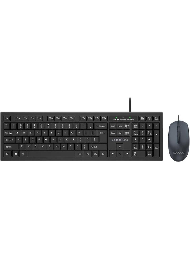 مجموعة لوحة مفاتيح وماوس سلكية من  طراز KM2023 - Image 1