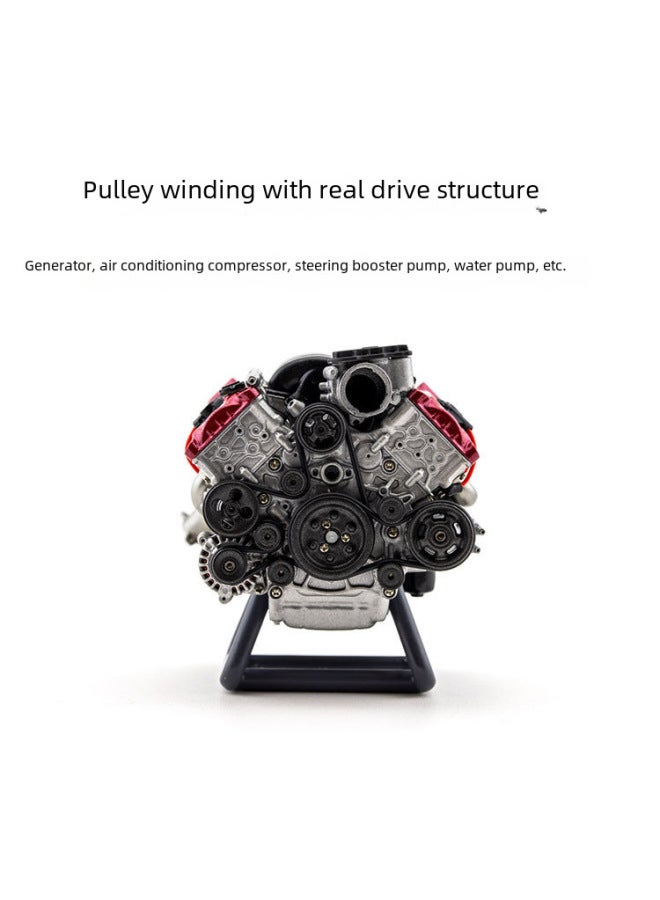 MAD Engine Engine Ax90104 Scx10 Second Generation Capra VS4-10 Pro Ultra-Color:VS4-10 Bracket-Proportion:1:8  - Image 4