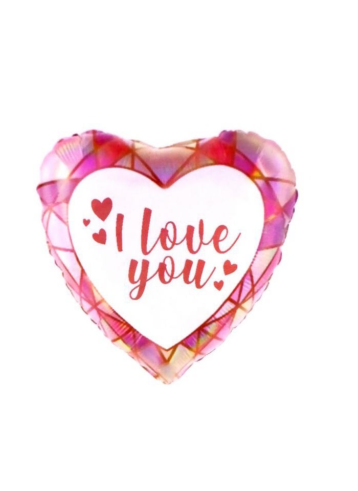 بارتي فن احباط بالون القلب {أحبك} - Image 1