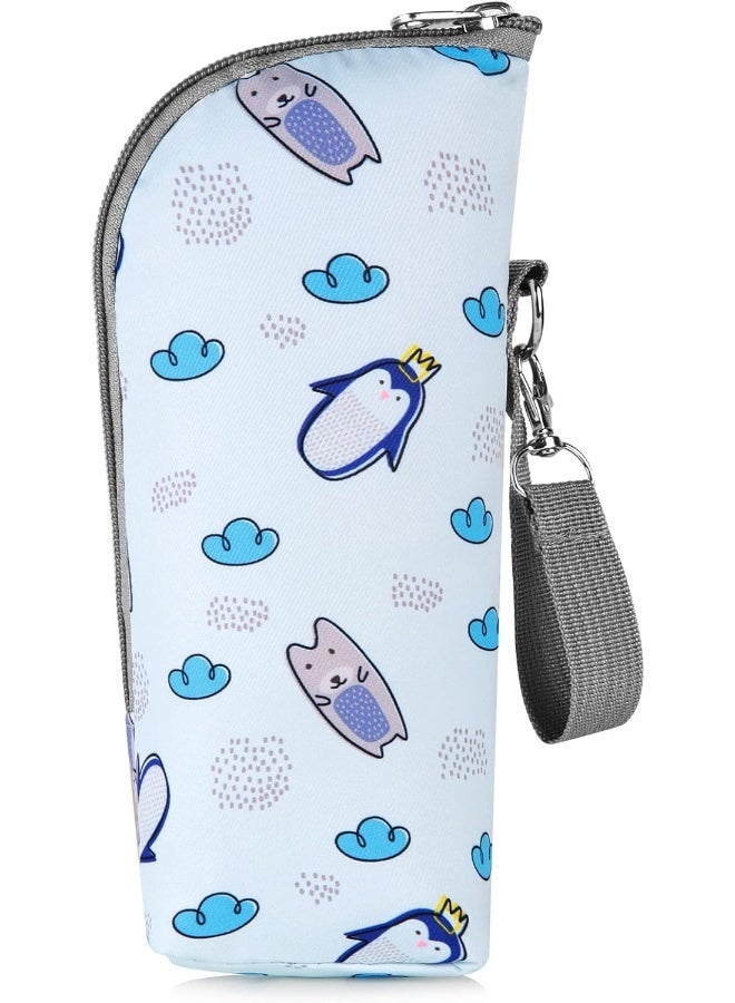 accmor حقائب تبريد زجاجات الأطفال من أكمور، حقيبة تبريد حليب الأم المعزولة، حقيبة تبريد وتدفئة زجاجات الرضاعة للأمهات المسافرات في دور الرعاية - Image 2