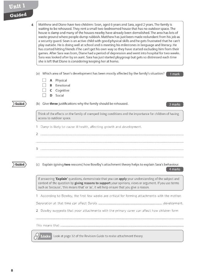 Pearson REVISE BTEC National Children's Play, Learning and Development Revision Workbook - 2023 and 2024 exams and assessments  - Image 5