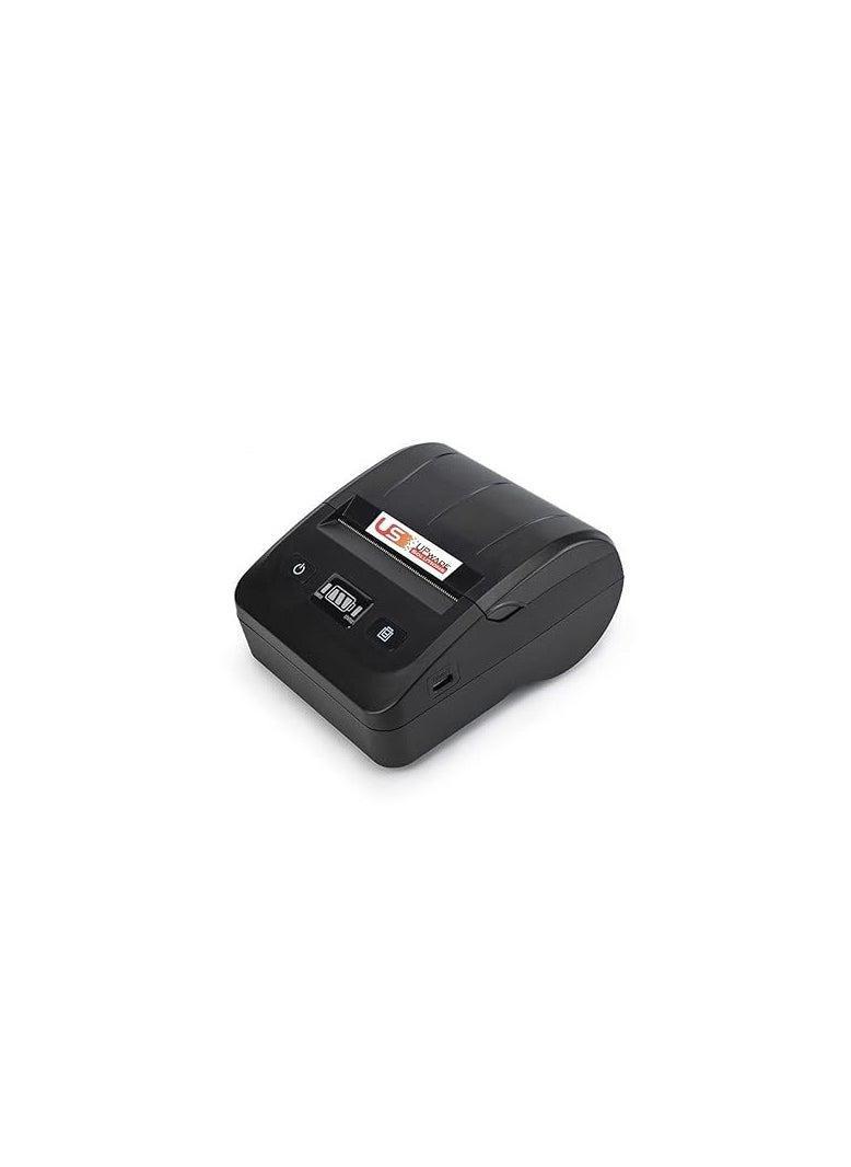UPWADE Upwade 80mm (3 Inches) Direct Thermal Printer USB + Bluetooth + Rechargable Battery (Receipt + Label)  - Image 1