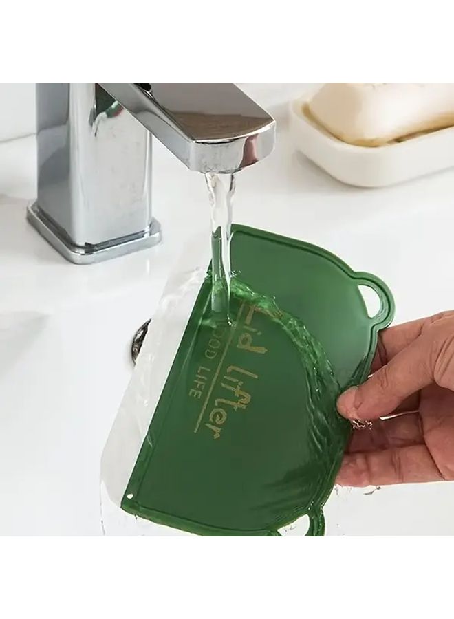 Plastic Squeegee Scraper Multi-Color Ergonomic Handle Bathroom Kitchen Glass Floor Cleaning Tool - Image 4