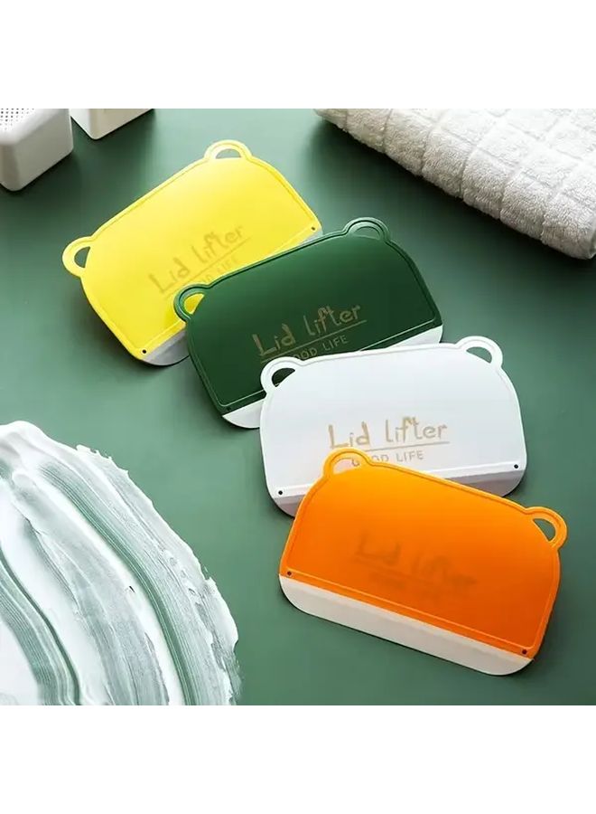 Plastic Squeegee Scraper Multi-Color Ergonomic Handle Bathroom Kitchen Glass Floor Cleaning Tool - Image 1