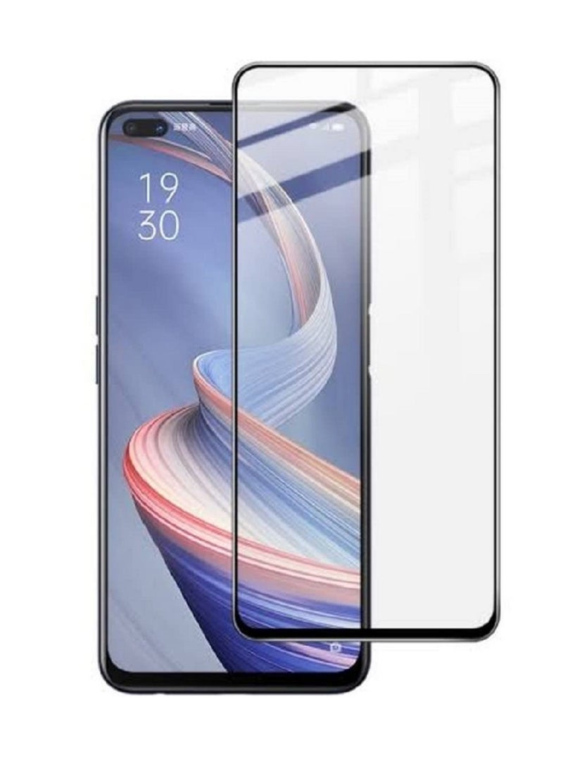 Super Tempered Glass Screen Protector 5D Designed For Oppo A92s Full Glue Edge to Edge Full Screen Coverage And Bubble Free - Image 1
