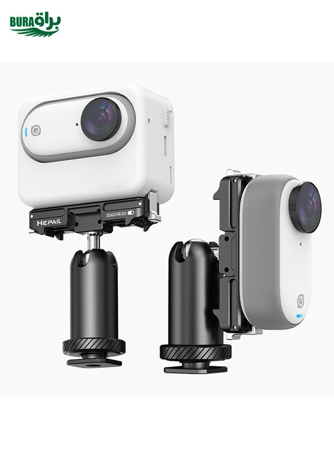For Insta360 GO 3 HEPAIL Camera Bracket, Style: Cold Boot