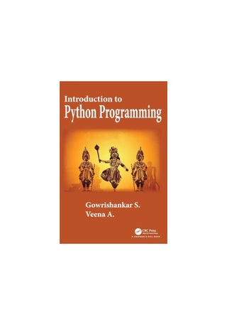Introduction to Python Programming