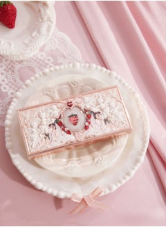 Flower Knows Strawberry Cupid All-in-One Makeup Palette – Versatile Shades for Eyes Cheeks And Face Blendable & Long-Lasting (01 Honey Canele)  - Image 5