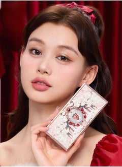 Flower Knows Strawberry Cupid All-in-One Makeup Palette – Versatile Shades for Eyes Cheeks And Face Blendable & Long-Lasting (01 Honey Canele)  - Image 2