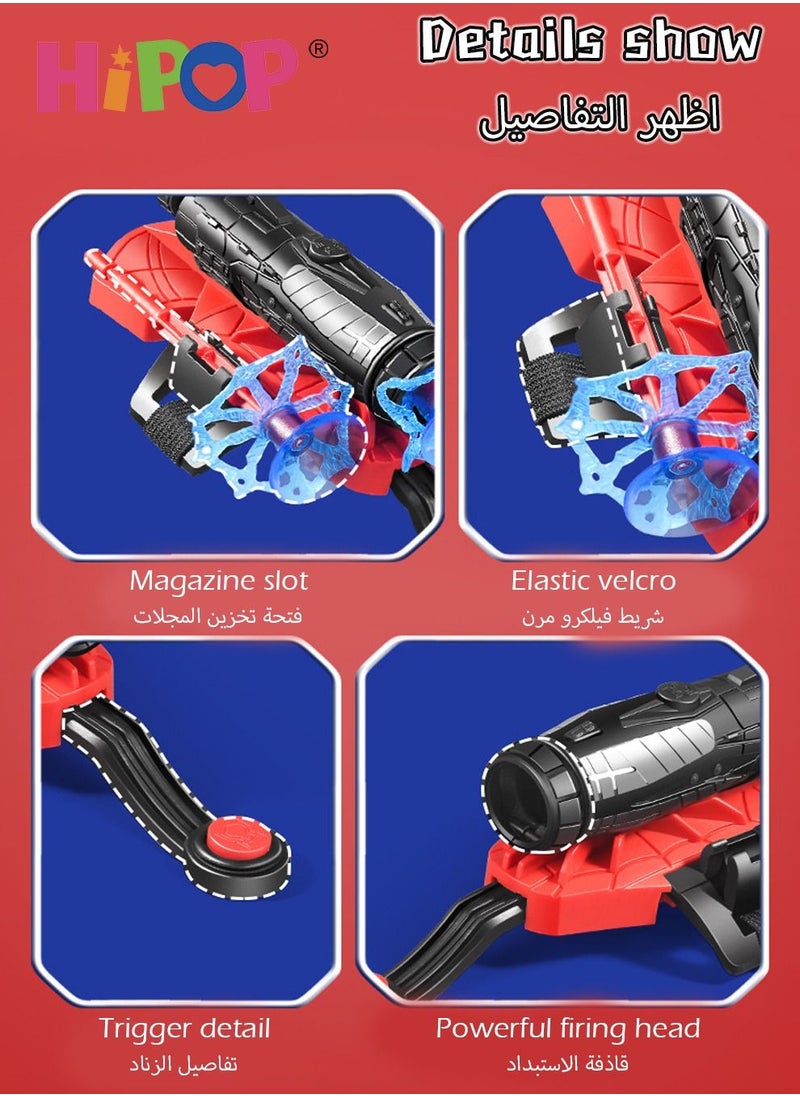 HIPOP Catapult Toys, Spiderman Peripherals, Wrist Firing Gun  - Image 5