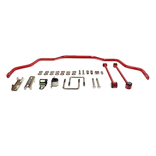 A-Premium Rear Suspension Red Steel Stabilizer Bar Link Kit, with Sway Bar End Link & Bracket & Mounting Hardware, Compatible with Toyota Tundra 2007-2021, Replace # PTR11-34070, PTR1134070 - Image 4