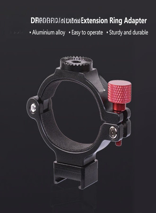 دف ديجيتال فوتو حلقة تمديد DF DIGITALFOTO OSMO2ANT مع مشبك تثبيت Hot Shot لتركيب الميكروفون وشاشة LED وإضاءة الفيديو لكاميرا DJI OSMO Mobile 2، ملحقات مثبت الكاميرا. - Image 1