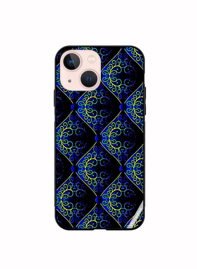VR CREATIVE Protective Case Cover For Apple iPhone 13 Fractal Abstract Design Multicolour - Image 1