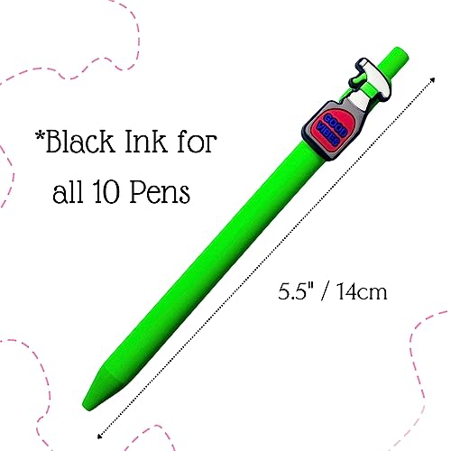 YJ PREMIUMS 10 PC Nurse Pens | Funny Best Cute Nurses Pen Set Accessories for Work, Nursing Student, Medical Assistant, NICU, ER, ICU; Must haves Gifts, Essentials, Nurses Week Bulk, Appreciation Gift - Image 3