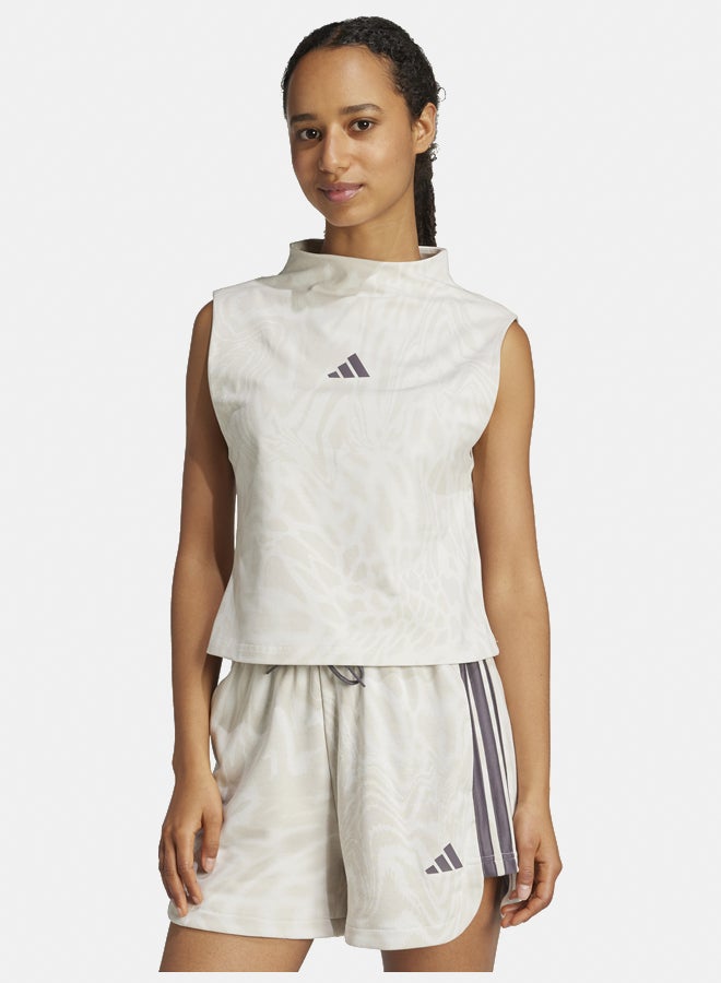Adidas essentials slim high neck women's t-shirt  - Image 1