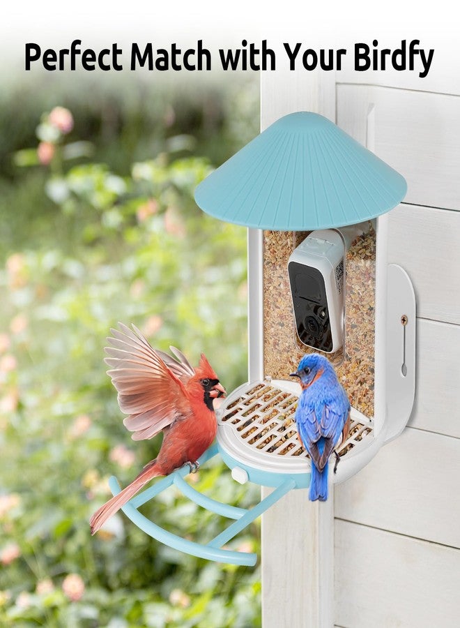 NETVUE Birdfy Seed Guard, 2Pcs, Waterproof, Anti-Scattering Bird Feeder Covers, Perfect Match for Birdfy Feeder, Must-Have Accessories - Image 3