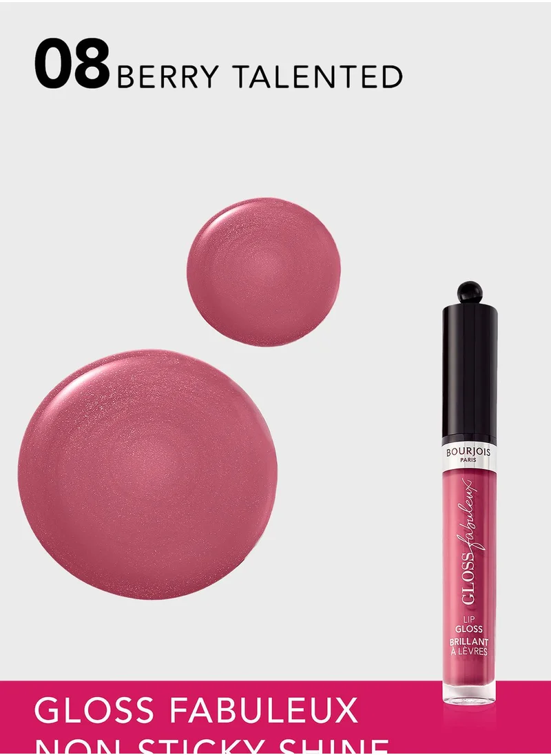 BOURJOIS PARIS Gloss Fabuleux Lip Gloss - 08 - Berry Talented
