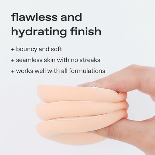 glow cloud sponge 3EA featuring skinfriendly rubycell puffshaped sponge that effortlessly simplifies makeup application perfect makeup sponge for quick and even application 013 lbs - Image 3