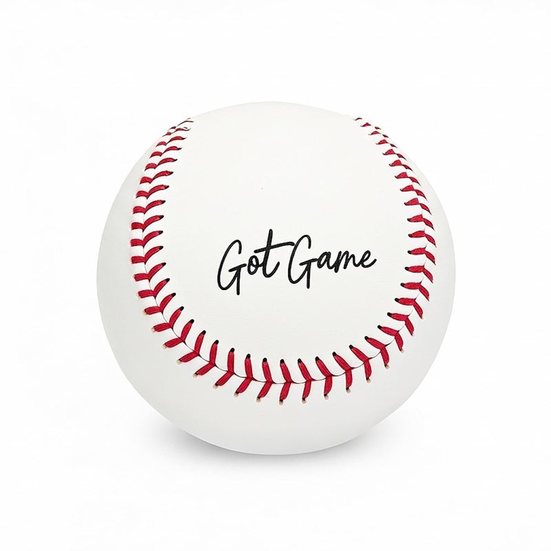 Got Game Soft Hand Stitched Indoor/Outdoor Baseball - Realistic Safety Practice Ball - Baseball Gift  Thowing  Fielding Practice (1) - Image 3