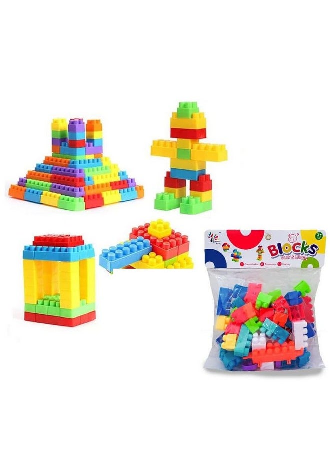 Spesifik - Spesifik Educational DIY Building Brick Blocks Game for Kids Educational and Learning Puzzle Games Brain Game Colorful Construction Blocks Skill Development Toy for Kids 250+ Blocks - Image 1