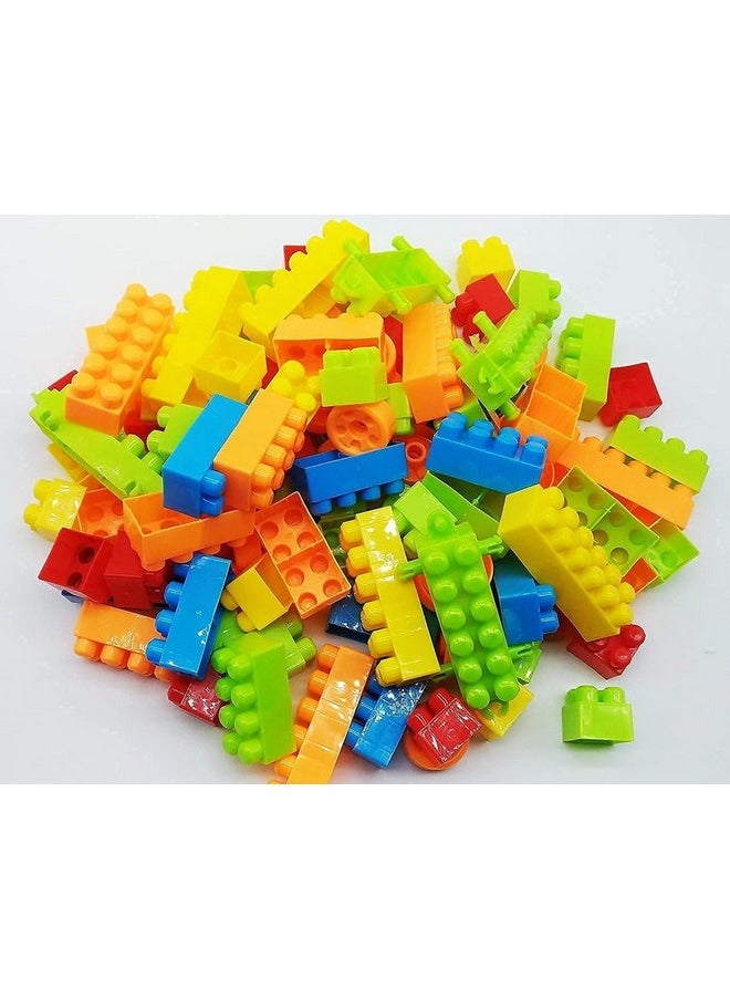 Spesifik - Spesifik Educational DIY Building Brick Blocks Game for Kids Educational and Learning Puzzle Games Brain Game Colorful Construction Blocks Skill Development Toy for Kids 250+ Blocks - Image 1