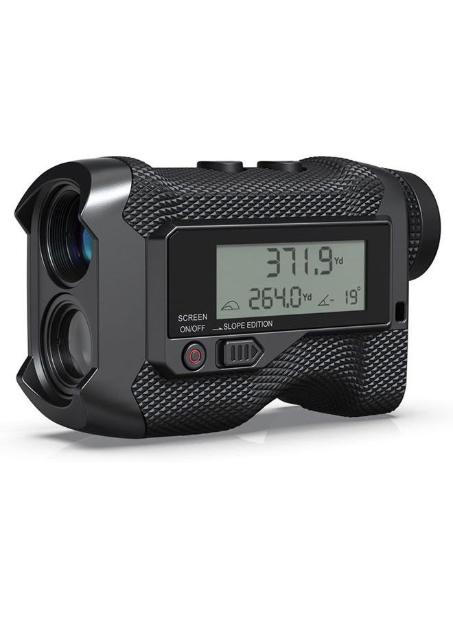 ACPOTEL Laser Range Finder - LCD Display Screen Range Finder for Hunter 6X Magnification 750 Yards Golf Rangefinder, Slope ON/Off, Flag-Lock/Scan Distance Measuring Speed Measurement - Image 1